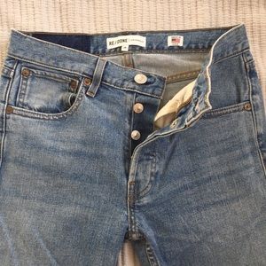 RE/DONE Originals Straight Skinny